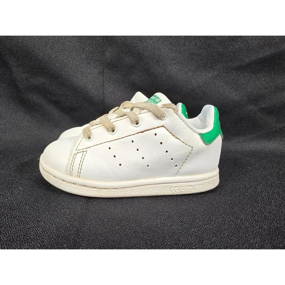 Adidas Stan Smith El I Cloud White Green (TD)